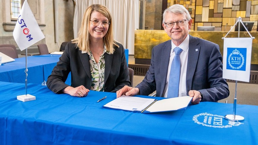 Alstom renews partnership agreement with KTH, Royal Institute of Technology in Stockholm 